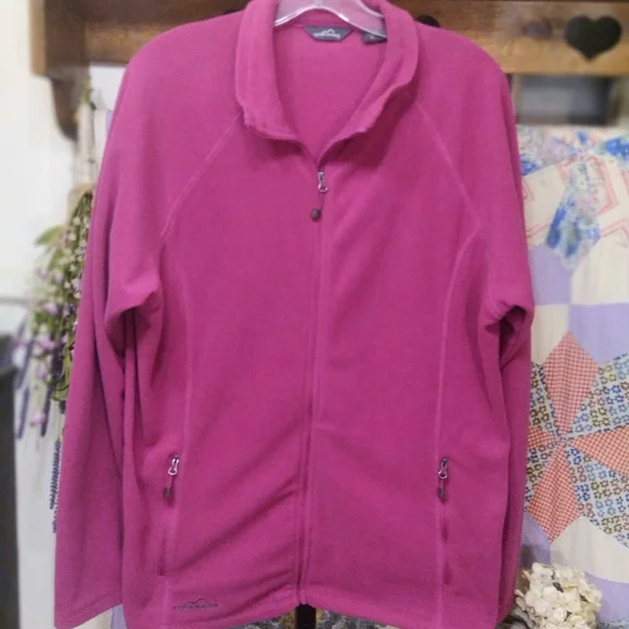 Eddie Bauer Fleece Activewear Jacket - Picture 1 of 6